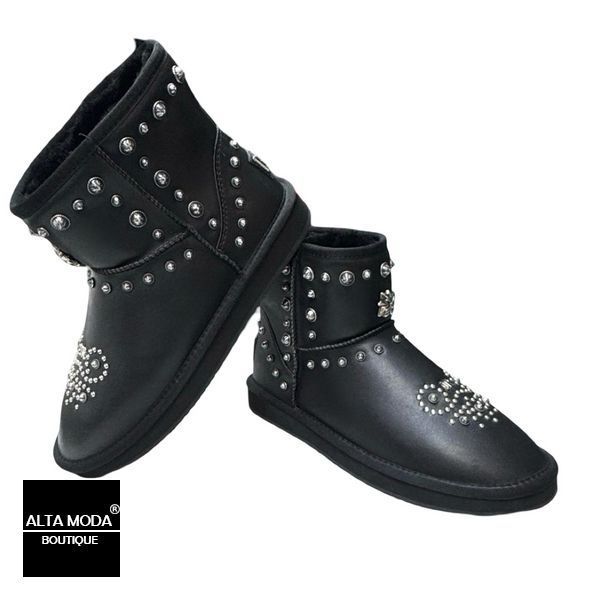 Уггі JOHN RICHMOND 8292 / C A BOOTS NAPPA NERO 6264 фото