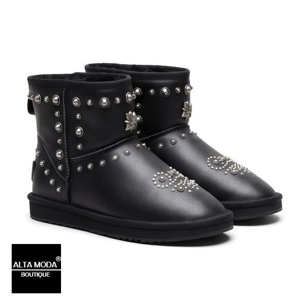 Уггі JOHN RICHMOND 8292 / C A BOOTS NAPPA NERO 6264 фото