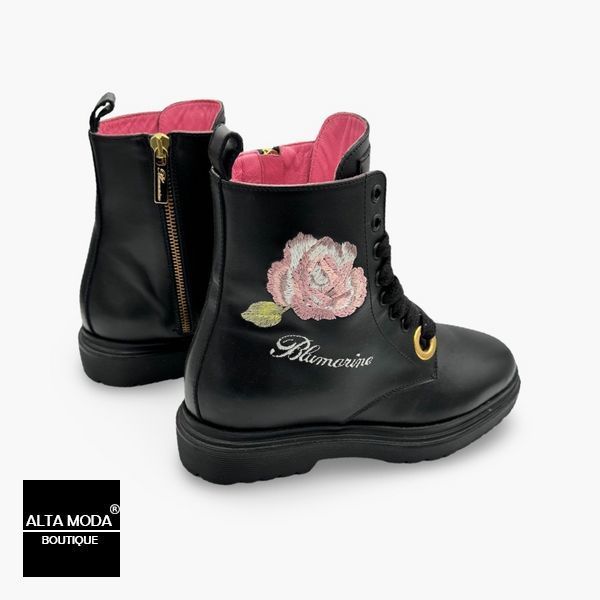 Взуття BLUMARINE 535801 A HALF BOOTS SPORT BLACK 5653 фото