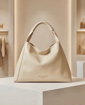 Сумка ERMANNO 12402134 LARGE HOBO AVERY 381 IV IVORY 3025 фото