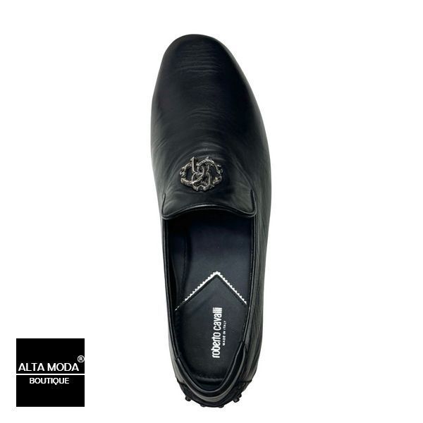 Лофери ROBERTO CAVALLI 661/F A NAPPA NERO 5908 фото