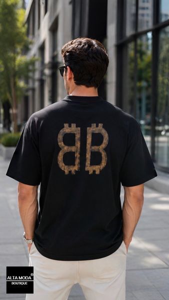 Футболка BALENCIAGA 791615TQVY22 7880 фото