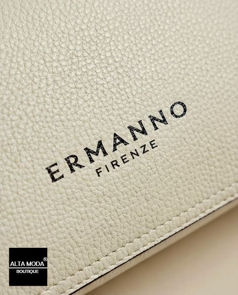 Сумка ERMANNO 12402126 POUCH ALESSANDRA 381 IV IVORY 3028 фото