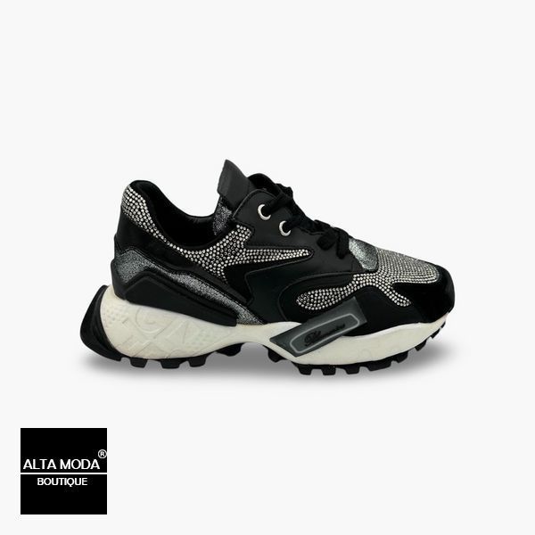 Взуття BLUMARINE 8467/C A SUEDE BLACK 6372 фото