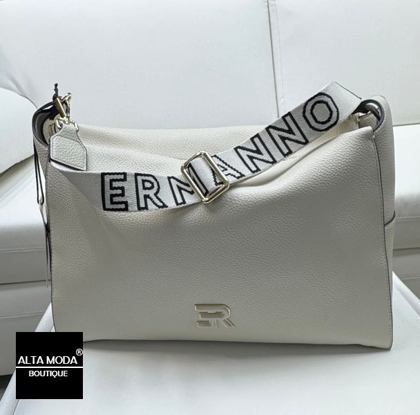 Сумка ERMANNO 12402119 LARGE HOBO VICTORIA SS26 381 IV IVORY 3036 фото