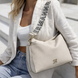 Сумка ERMANNO 12402119 LARGE HOBO VICTORIA SS26 381 IV IVORY 3036 фото 4