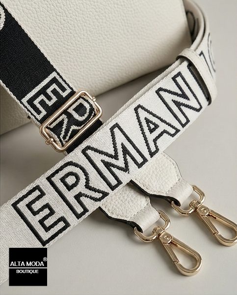 Сумка ERMANNO 12402120 SMALL HOBO VICTORIA SS26 381 IV IVORY 3027 фото