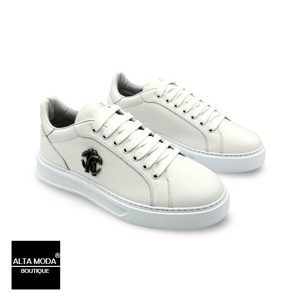 Обувь ROBERTO CAVALLI 225351 C CALF BIANCO 7590 фото