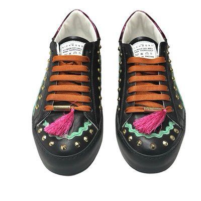 Кеди JOHN RICHMOND 2547 B CALF BLACK 4643 фото