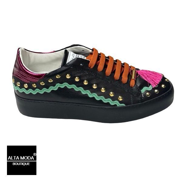 Кеди JOHN RICHMOND 2547 B CALF BLACK 4643 фото