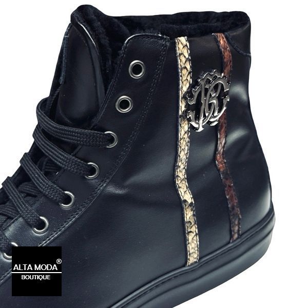 Кеды ROBERTO CAVALLI 5248/M B HALF BOOTS SPORT 5632 фото