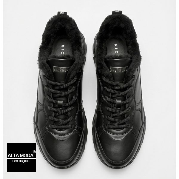 Кросівки JOHN RICHMOND 12259 A / M CALF NERO / FODER 6764 фото