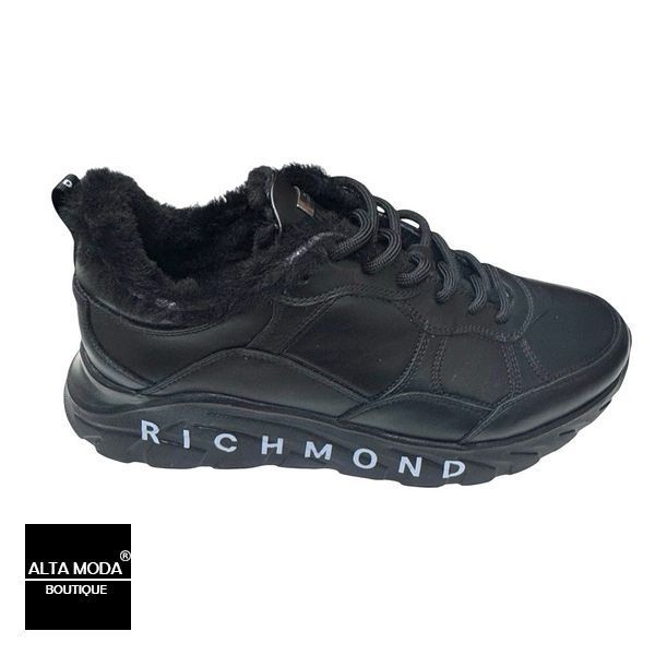 Кросівки JOHN RICHMOND 12259 A / M CALF NERO / FODER 6764 фото