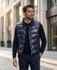 Жилет MONCLER A096689501 NAVY 7478 фото 3