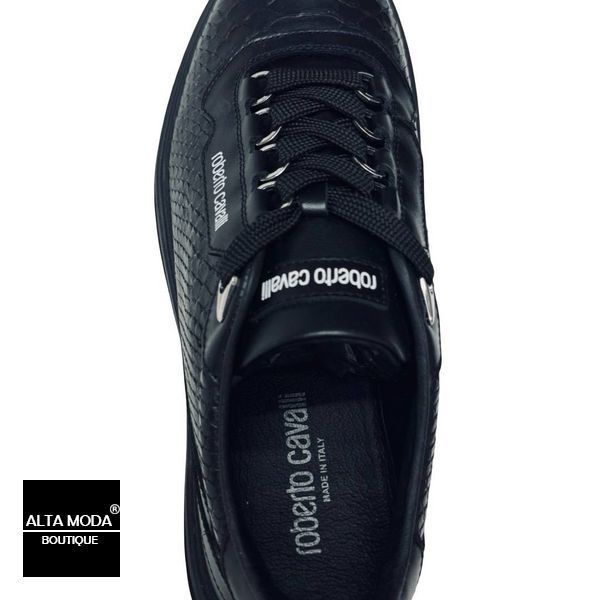 Кеды ROBERTO CAVALLI 27777 E PASHA NERO 7969 фото