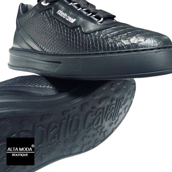 Кеды ROBERTO CAVALLI 27777 E PASHA NERO 7969 фото