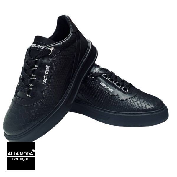 Кеды ROBERTO CAVALLI 27777 E PASHA NERO 7969 фото
