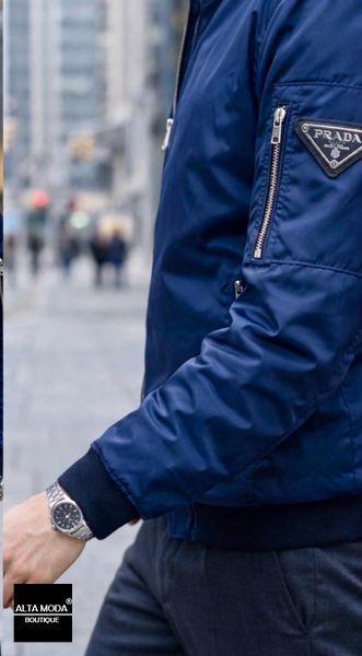 Куртка PRADA 283026191 BLUE 7655 фото