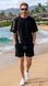 Футболка DOLCE&GABBANA  G8PC7THU7MA0000 BLACK 7303 фото 1