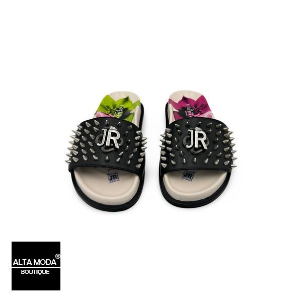 Обувь JOHN RICHMOND 23141 B CALF NERO sandals 7669 фото