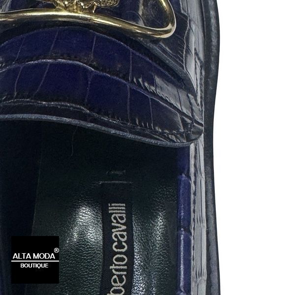 Лофери ROBERTO CAVALLI 25608 B COCCO BLU 7790 фото