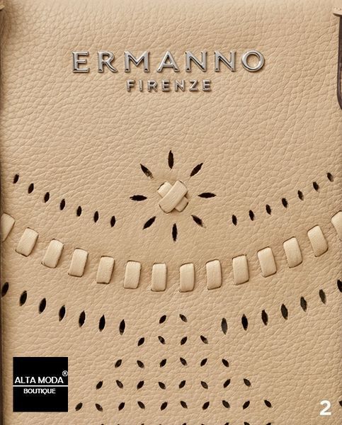 Сумка ERMANNO 12402086 LARGE TOTE ANGELINA 2275 ND NUDE 3010 фото