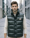 Жилет MONCLER A09668950 GREEN 7477 фото 1