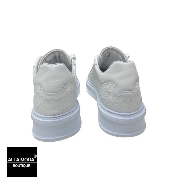 Кеди ROBERTO CAVALLI 27603 B CALF BIANCO 7967 фото