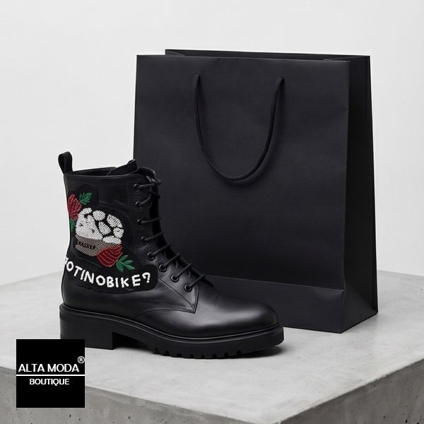 Черевики JOHN RICHMOND 5993 A HALF BOOTS CALF BLACK 5649 фото