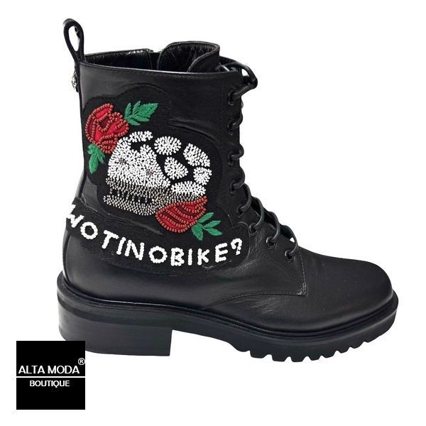 Черевики JOHN RICHMOND 5993 A HALF BOOTS CALF BLACK 5649 фото