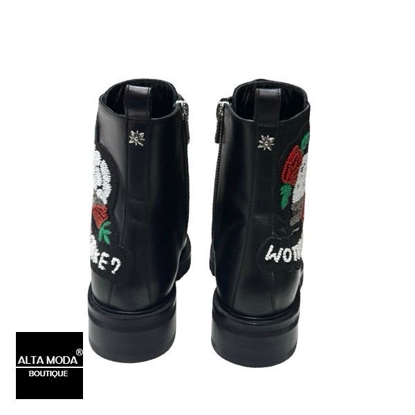 Черевики JOHN RICHMOND 5993 A HALF BOOTS CALF BLACK 5649 фото