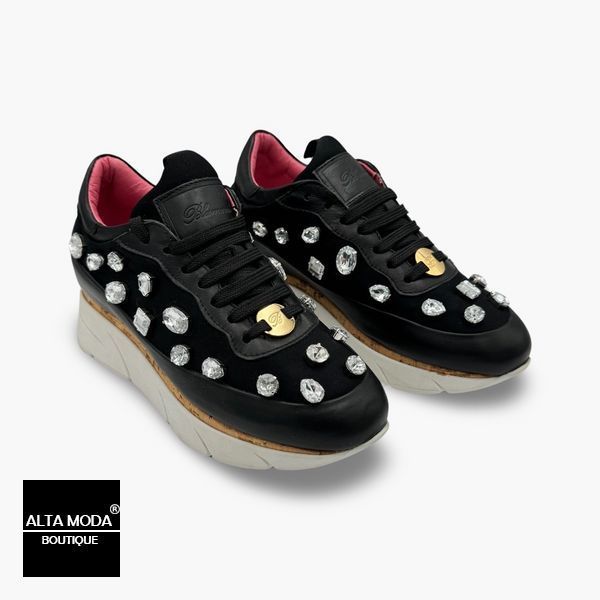 Взуття BLUMARINE 2243 B SOFT CALF BLACK 4654 фото
