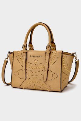 Сумка ERMANNO 124020872 MEDIUM TOTE ANGELINA 380 ND NUDE 3012 фото