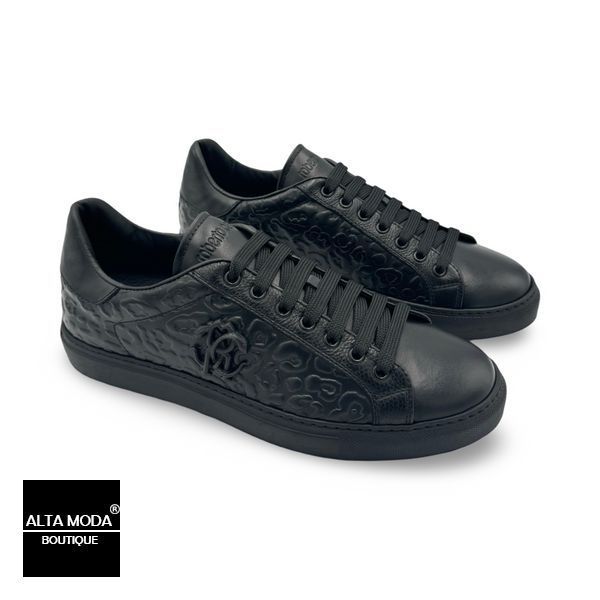 Взуття ROBERTO CAVALLI 22524 B CALF NERO 7661 фото