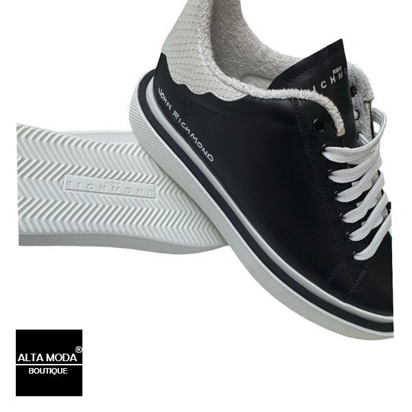 Кеды JOHN RICHMOND 1377 D CALF NERO 1206 фото