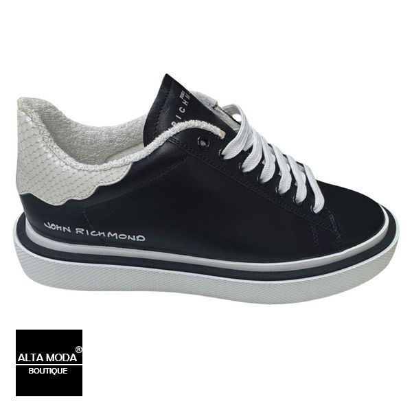 Кеды JOHN RICHMOND 1377 D CALF NERO 1206 фото