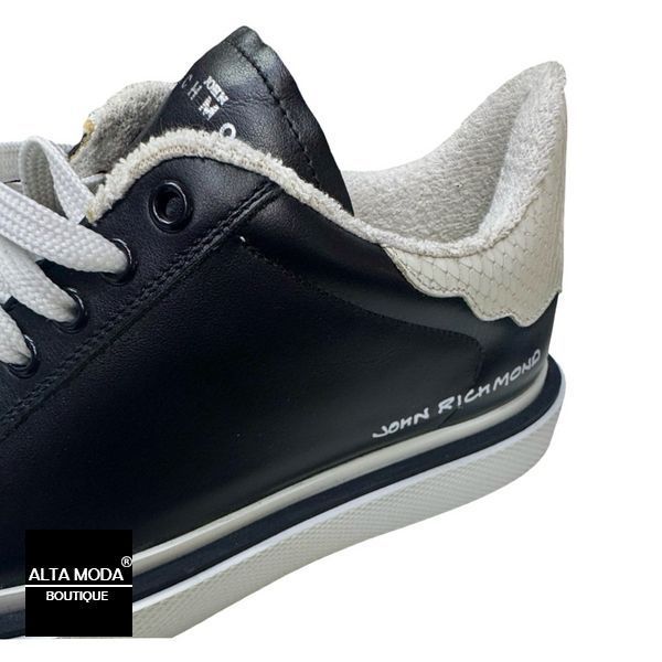 Кеды JOHN RICHMOND 1377 D CALF NERO 1206 фото