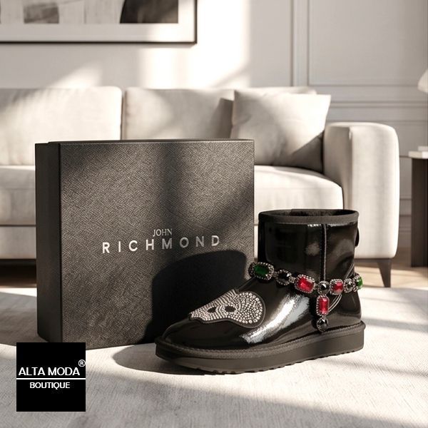 Угги JOHN RICHMOND 8298 / C A BOOTS NAPLACK PEL 6265 фото