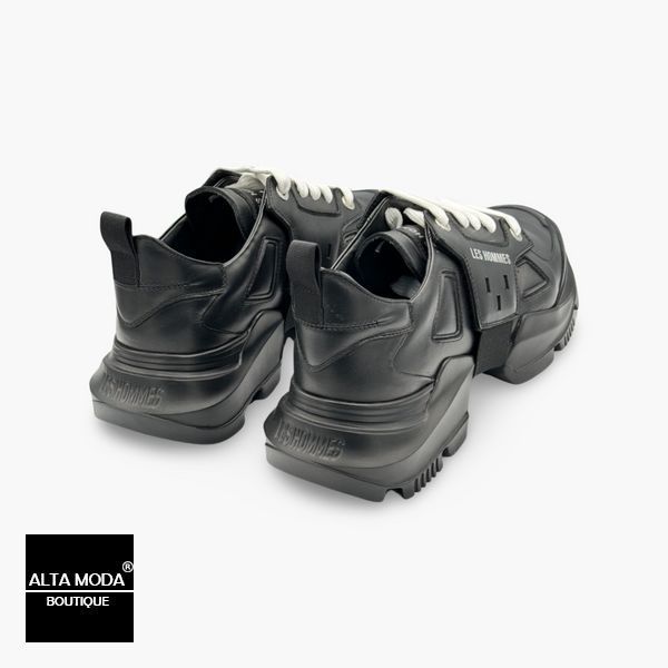 Взуття LES HOMMES 12400C CALF NERO ELASTICO 6785 фото