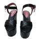 Босоножки BLUMARINE 4376 A EMB SPORT NERO 5439 фото 1