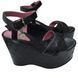 Босоножки BLUMARINE 4376 A EMB SPORT NERO 5439 фото 5
