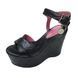 Босоножки BLUMARINE 4376 A EMB SPORT NERO 5439 фото 6