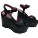 Босоножки BLUMARINE 4376 A EMB SPORT NERO 5439 фото 2