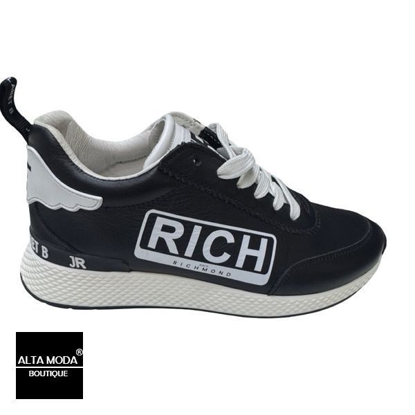 Кроссовки JOHN RICHMOND 1321 B NAPPA NERO 1202 фото