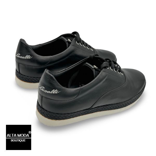 Взуття ROBERTO CAVALLI 2039 A CALF BLACK 4651 фото