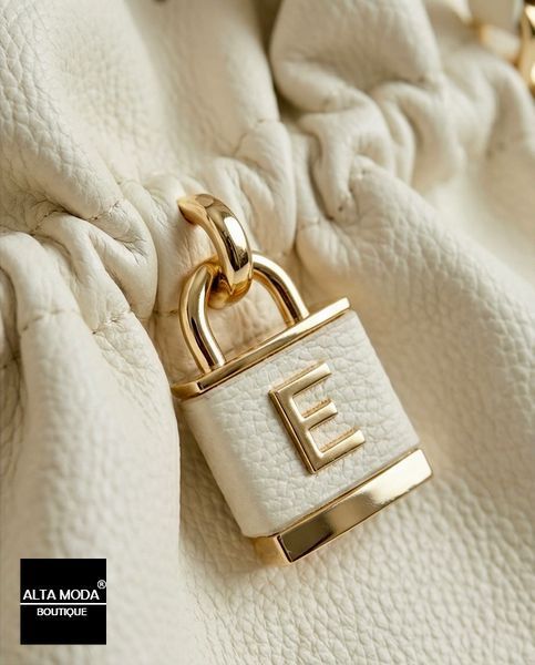 Сумка ERMANNO 12402131 TOTE OCTAVIA SS26 381 IV IVORY 3021 фото