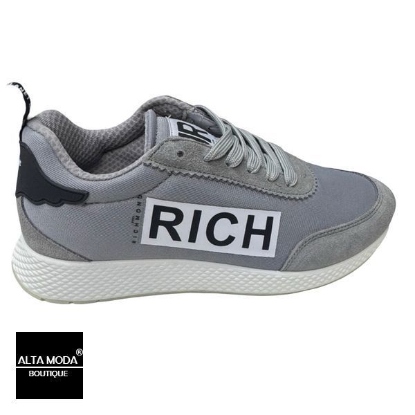 Кроссовки JOHN RICHMOND 1323 D SUEDE GRIGIO 1204 фото
