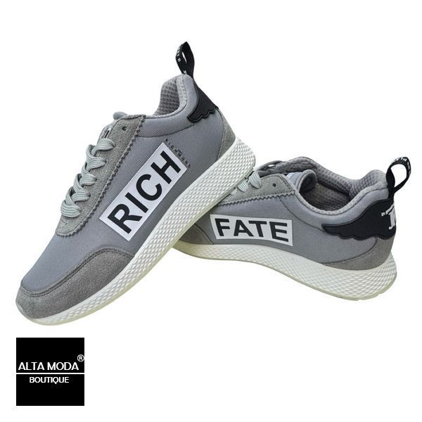 Кроссовки JOHN RICHMOND 1323 D SUEDE GRIGIO 1204 фото