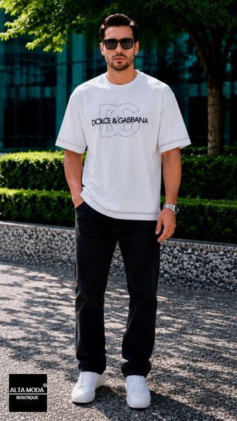 Футболка Dolce & Gabbana G8SH6TG7O5UW0800 8018 фото