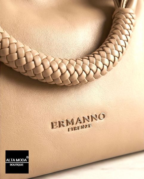 Сумка ERMANNO 12402135 HOBO AVERY 492 SA SAND 3024 фото